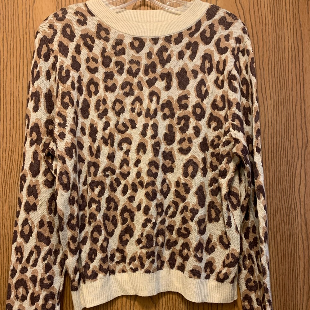 A new day leopard sweater
